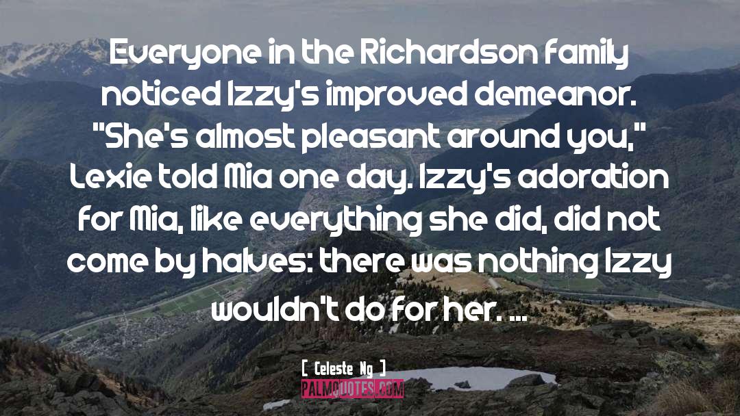 Izzy quotes by Celeste Ng