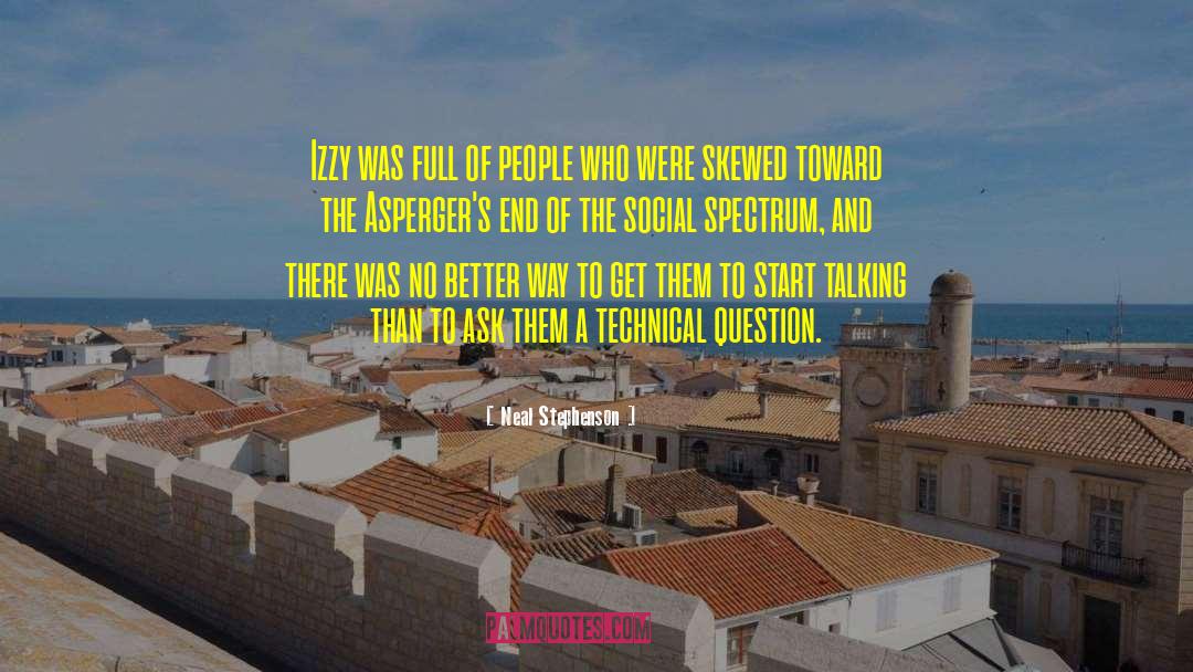 Izzy quotes by Neal Stephenson