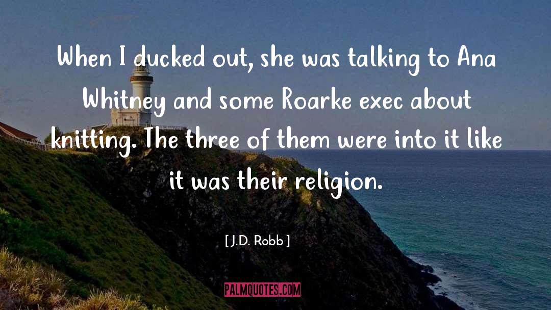 J D Robb quotes by J.D. Robb