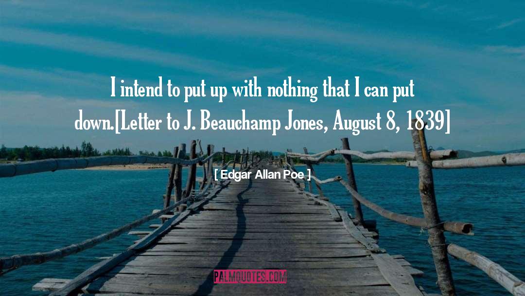 J Edgar Hoover quotes by Edgar Allan Poe