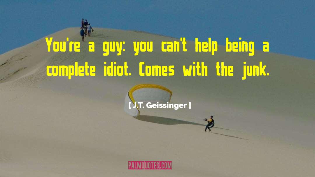 J T quotes by J.T. Geissinger