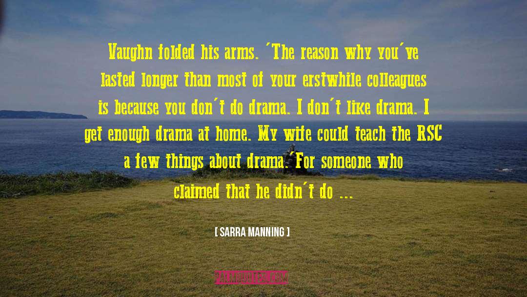 J Vaughn quotes by Sarra Manning