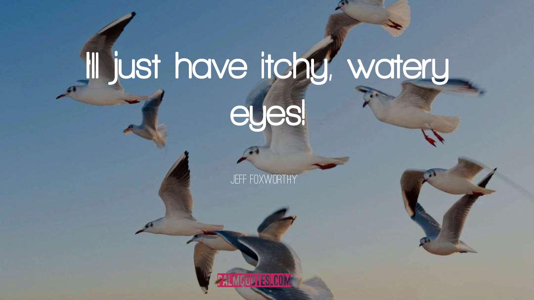 Jabaley Eye quotes by Jeff Foxworthy