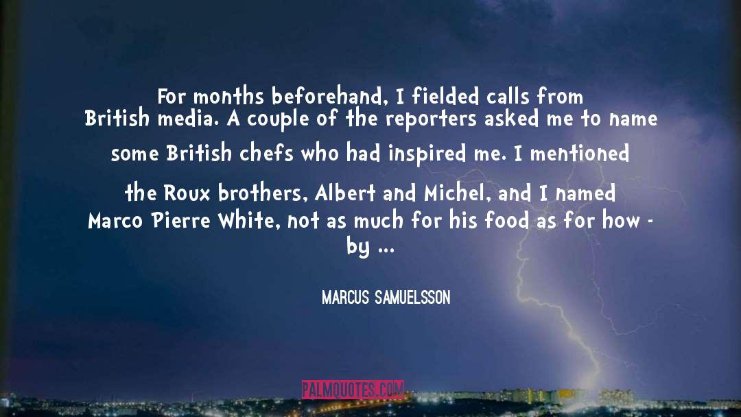 Jablonowski Palace quotes by Marcus Samuelsson