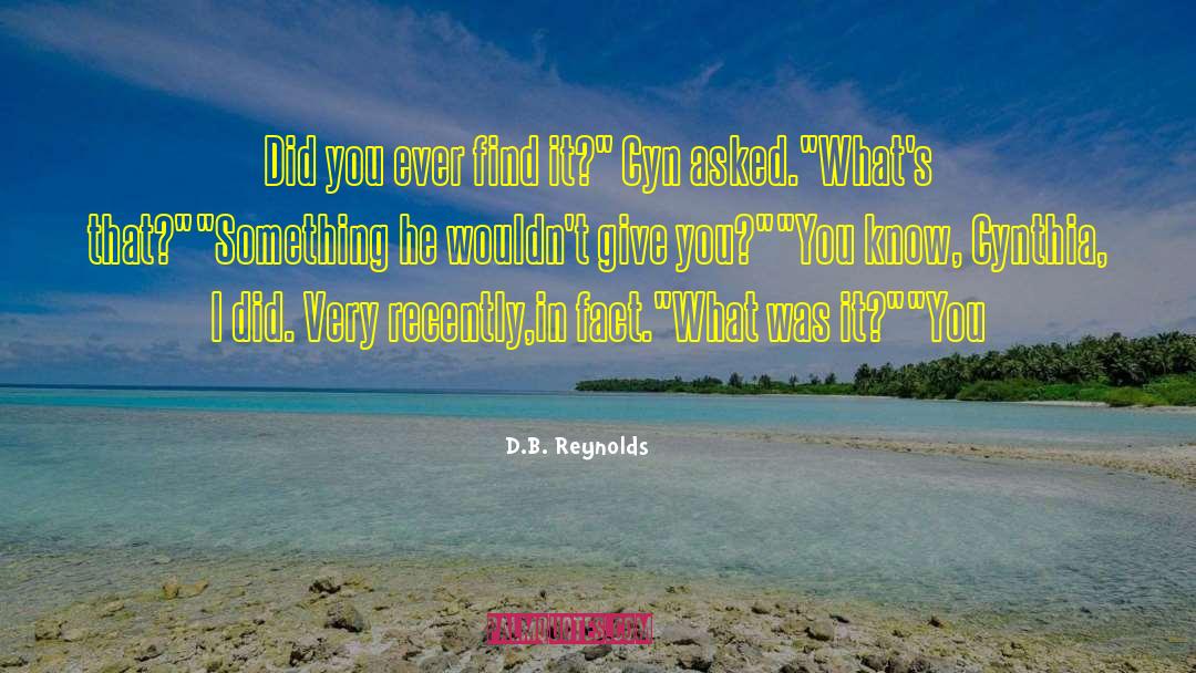 Jabril quotes by D.B. Reynolds