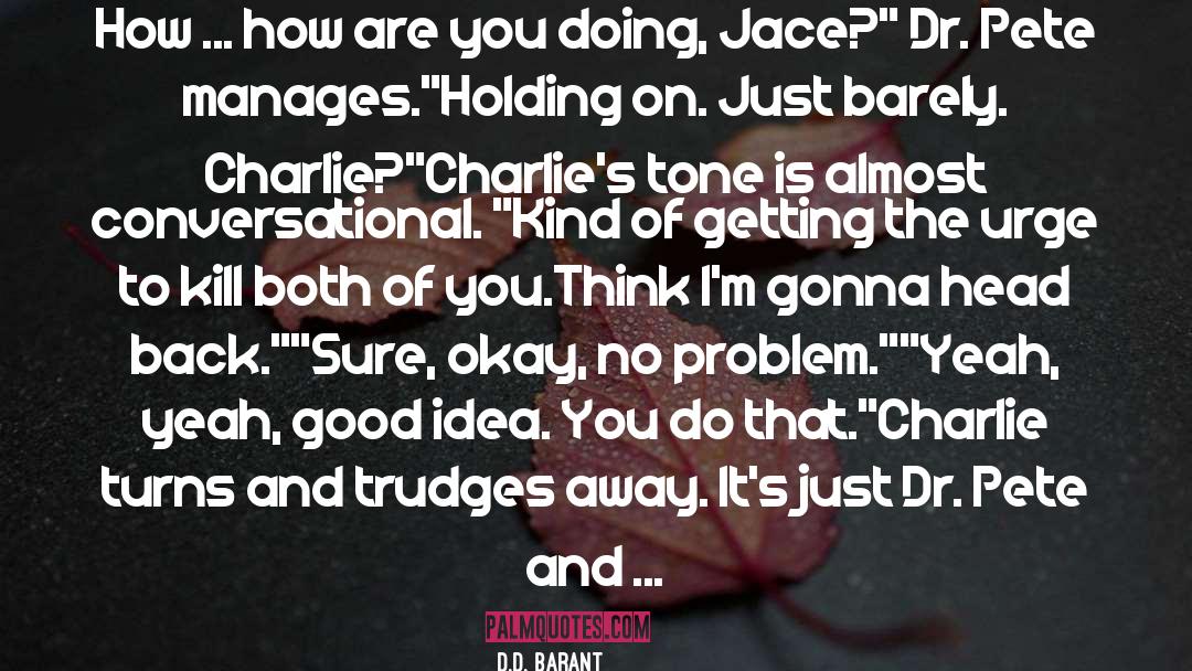 Jace And Isabelle quotes by D.D. Barant