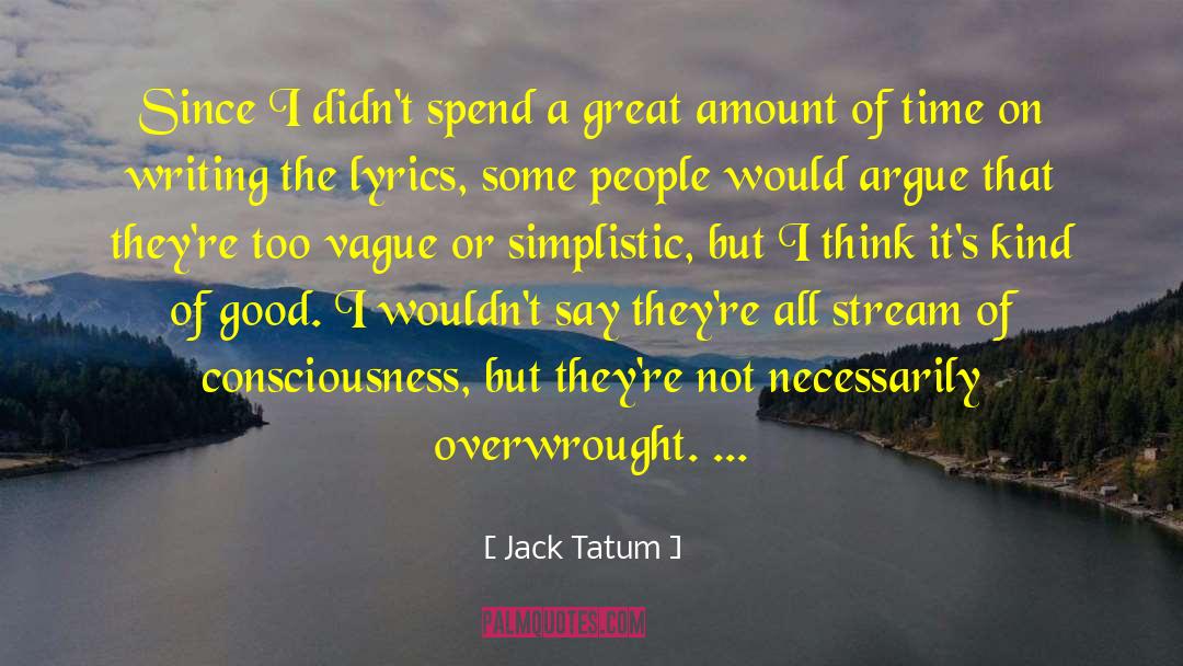 Jack Caputo quotes by Jack Tatum