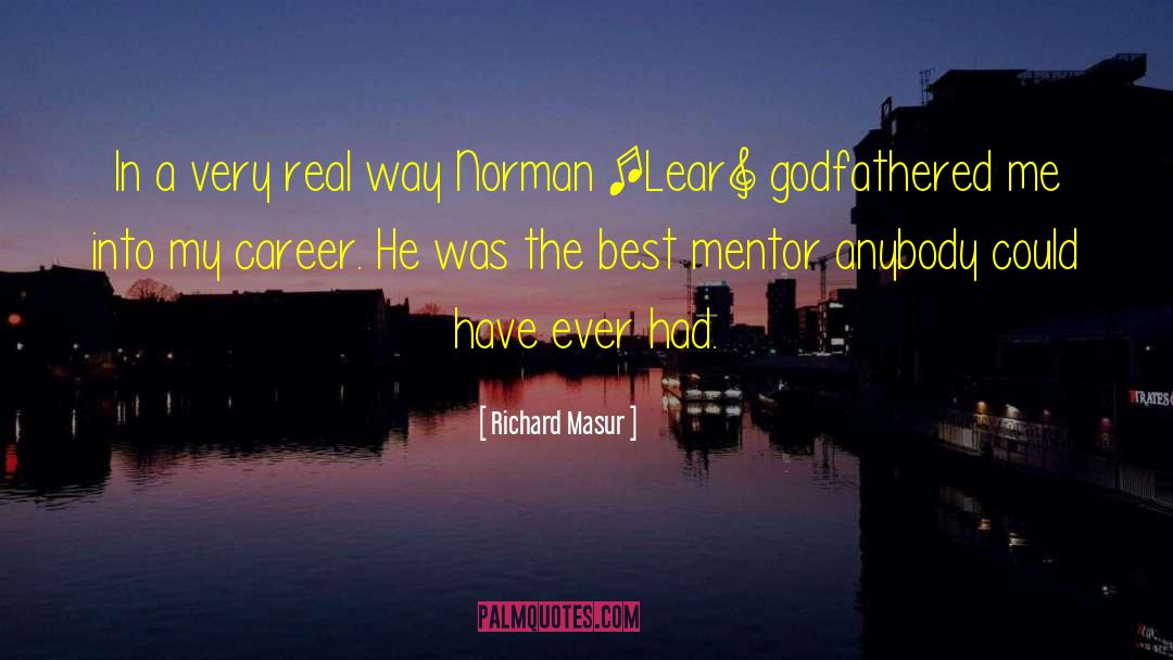 Jack Donaghy Mentor quotes by Richard Masur