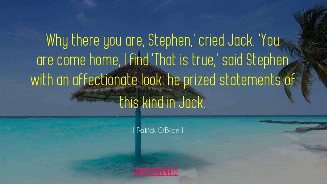 Jack Gordon quotes by Patrick O'Brian