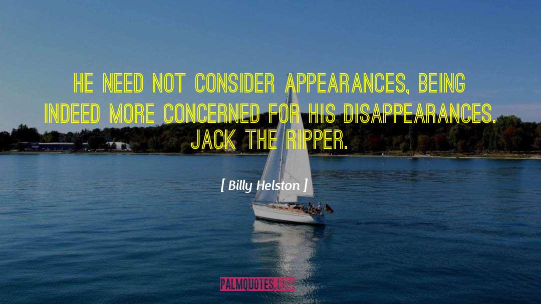 Jack The Ripper quotes by Billy Helston