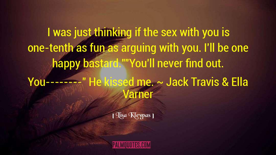 Jack Travis quotes by Lisa Kleypas