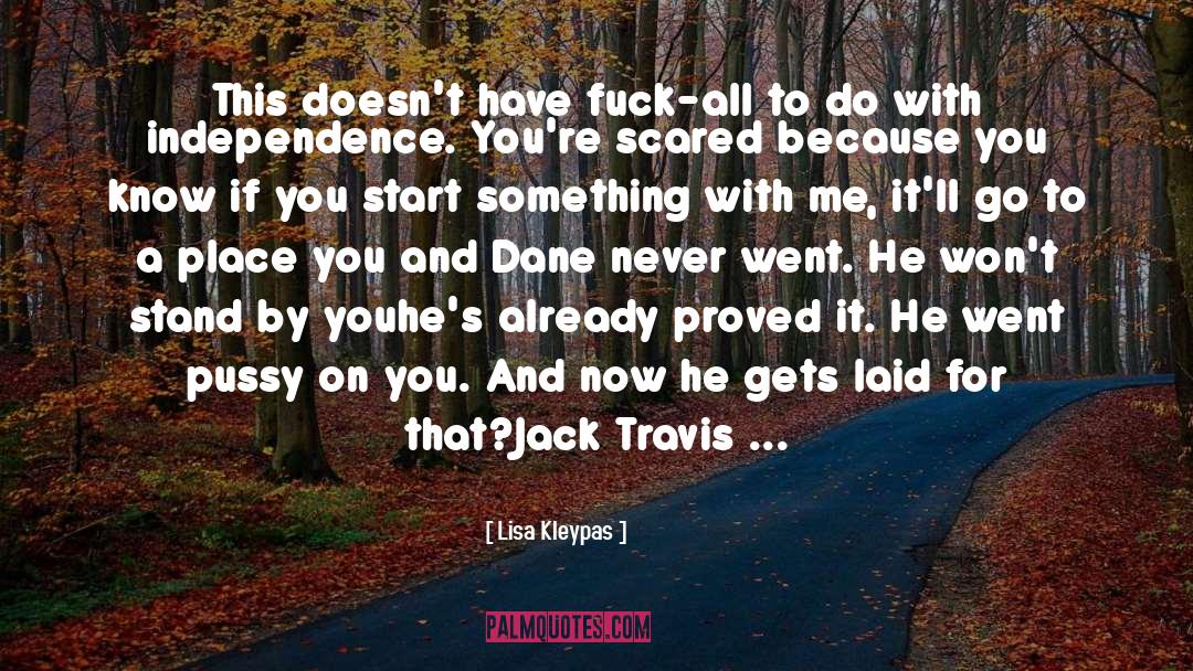 Jack Travis quotes by Lisa Kleypas