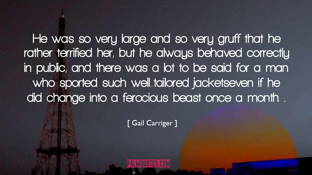 Jackets quotes by Gail Carriger