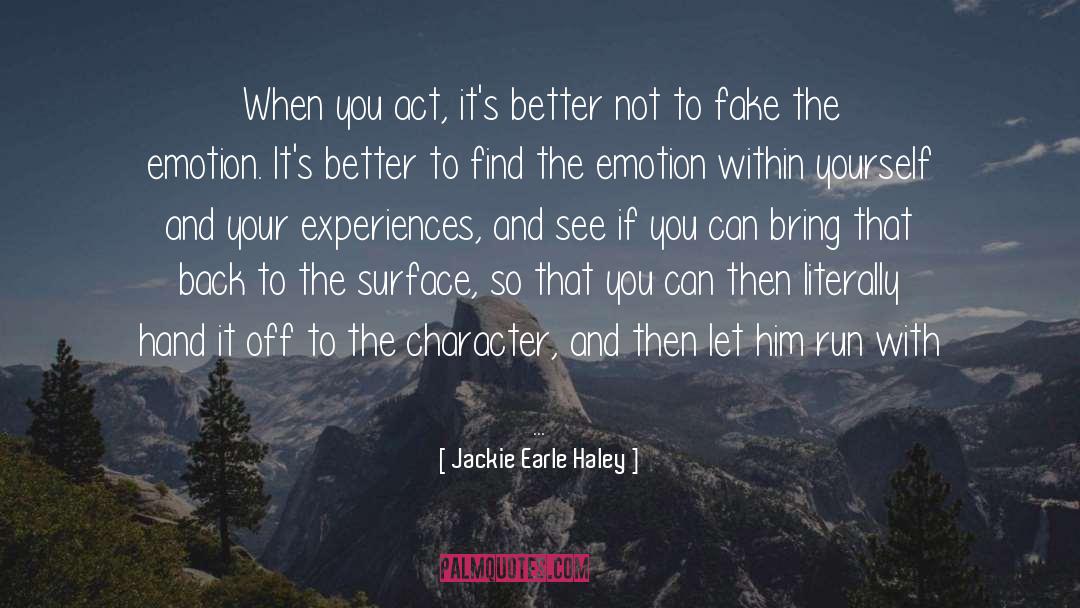 Jackie quotes by Jackie Earle Haley