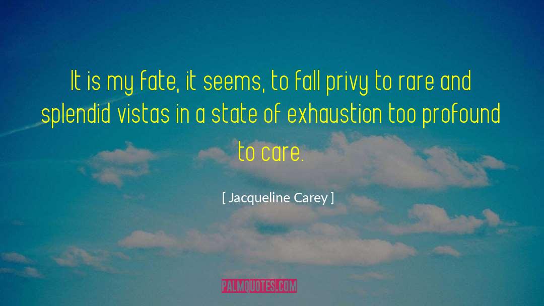 Jacqueline Carey Beauty quotes by Jacqueline Carey