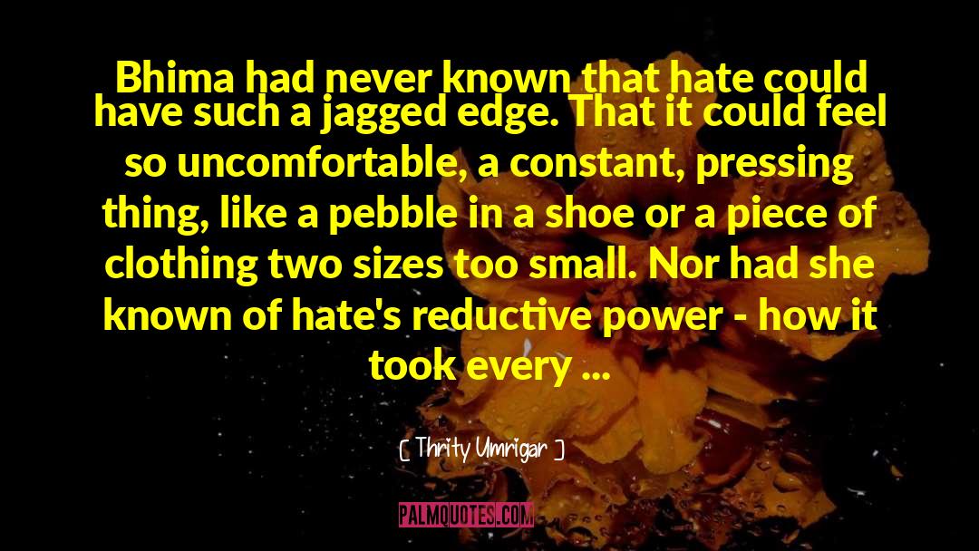 Jagged Edge quotes by Thrity Umrigar