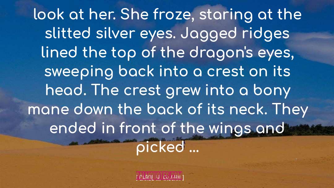 Jagged quotes by Carol M. Vaughn