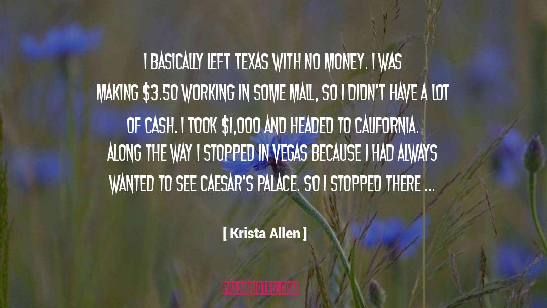 Jaime Vegas quotes by Krista Allen