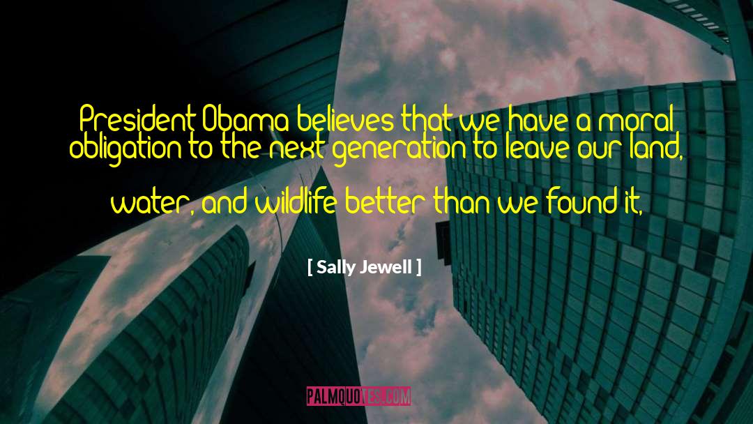 Jakani Wildlife quotes by Sally Jewell