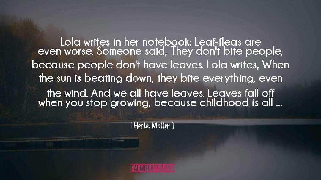 Jakarta Notebook quotes by Herta Muller