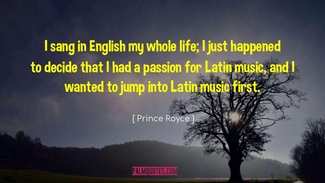 Jake English quotes by Prince Royce