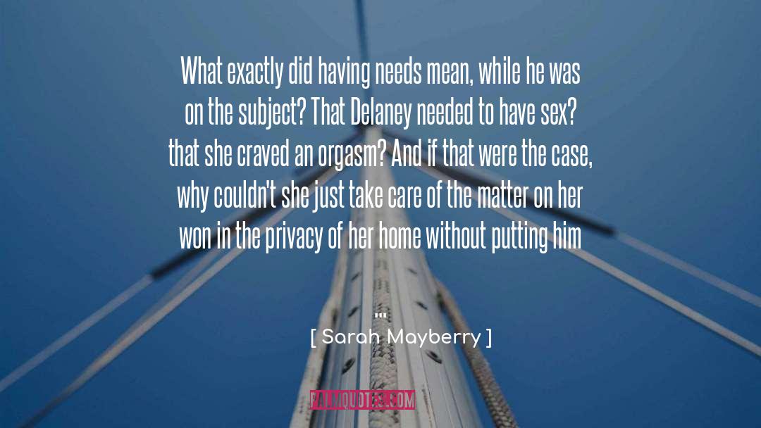Jake Tolan quotes by Sarah Mayberry