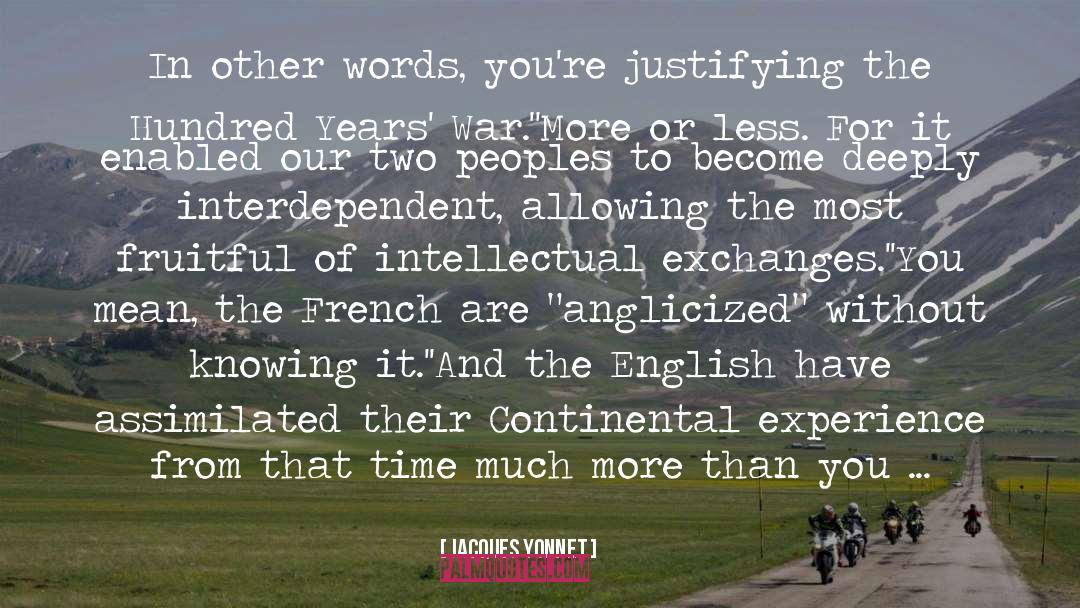 Jakim In English quotes by Jacques Yonnet