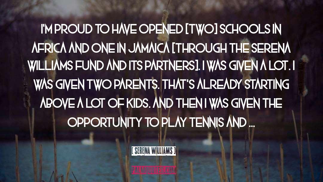 Jamaica quotes by Serena Williams