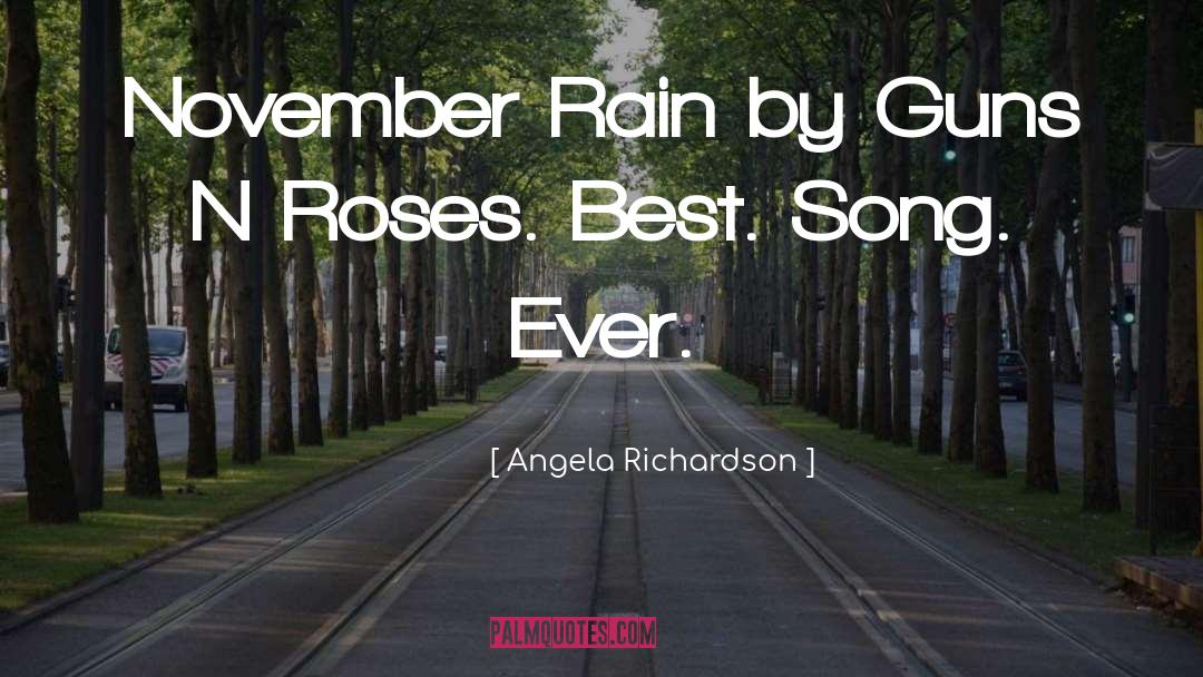Jamaican Song quotes by Angela Richardson