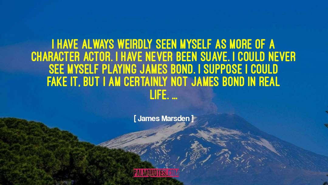 James Bond Espionage Ian Fleming quotes by James Marsden