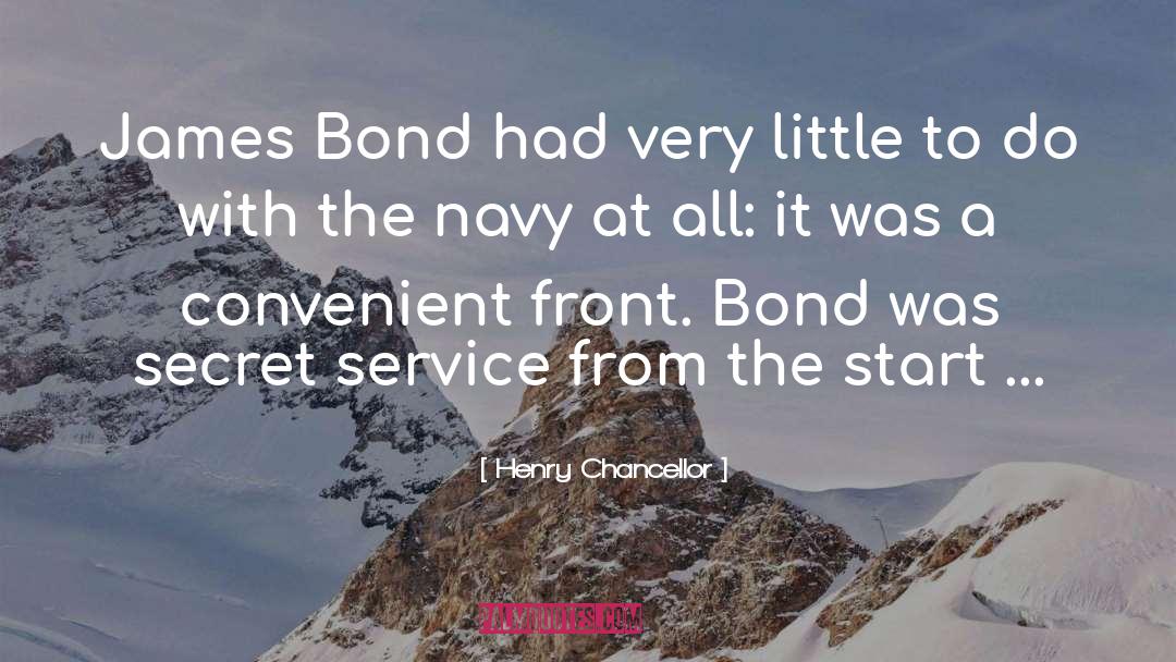 James Bond quotes by Henry Chancellor