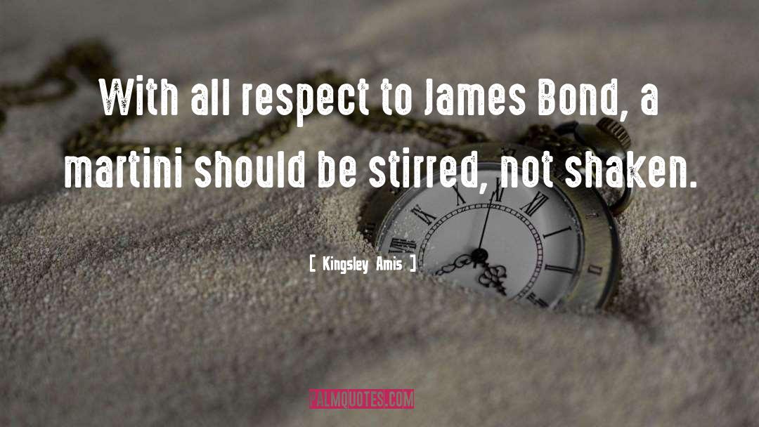 James Bond quotes by Kingsley Amis