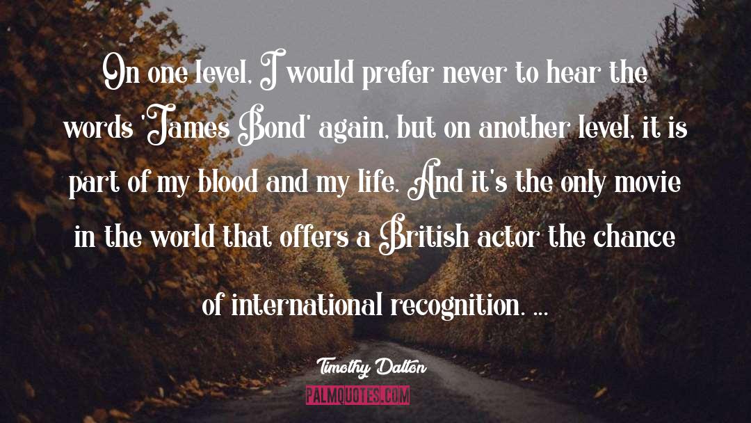 James Bond Tuxedo quotes by Timothy Dalton