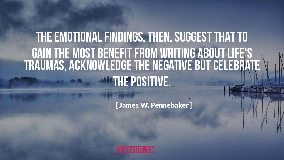 James Bosw quotes by James W. Pennebaker