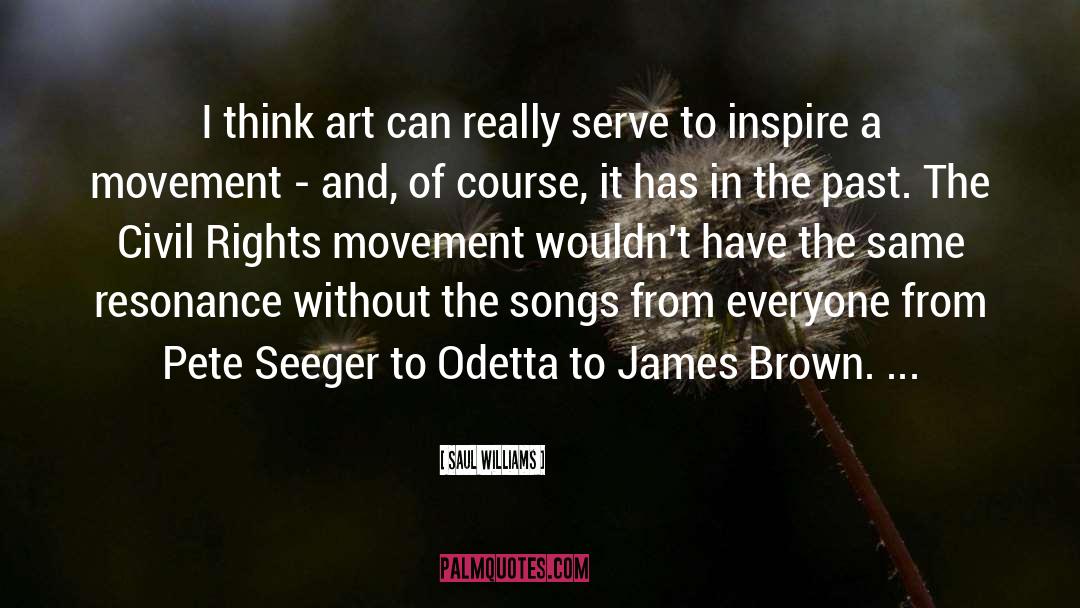 James Brown quotes by Saul Williams