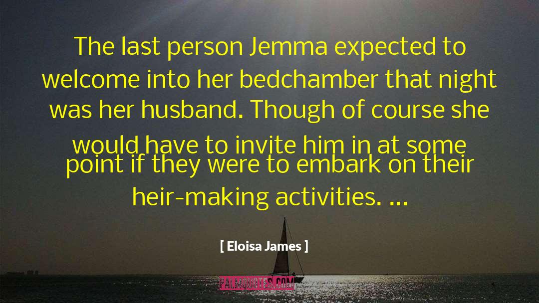 James Crosbie quotes by Eloisa James