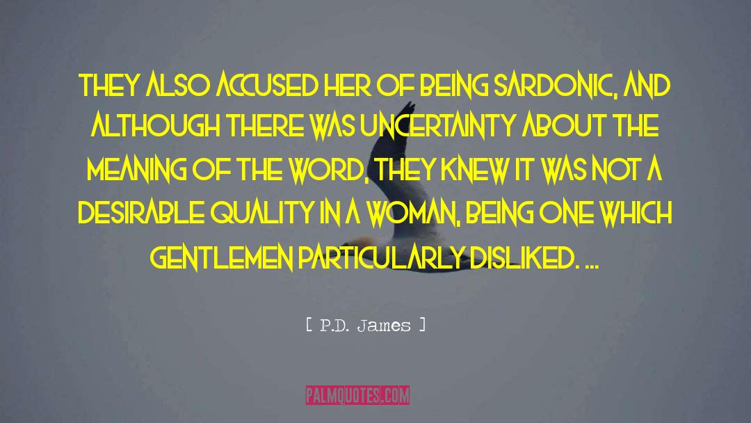 James D Wilson quotes by P.D. James