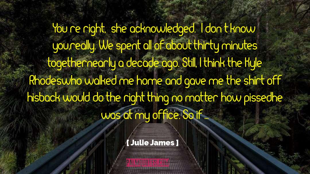 James Howe quotes by Julie James