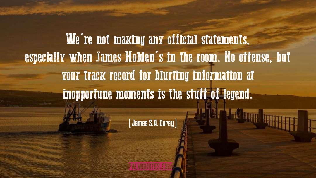 James Killoran quotes by James S.A. Corey