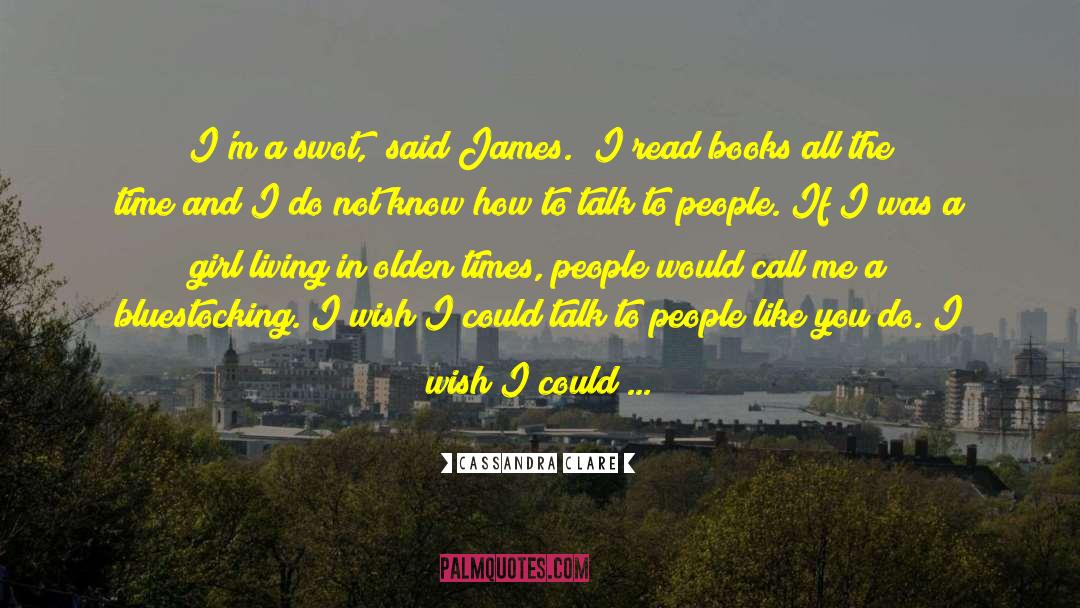 James Murphy quotes by Cassandra Clare