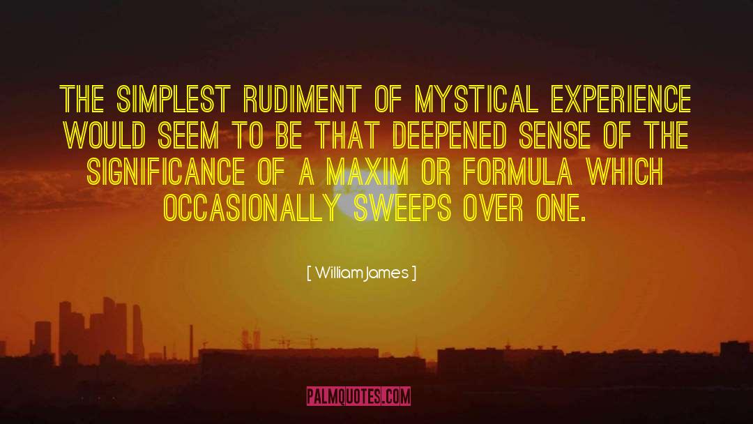 James Mycroft quotes by William James