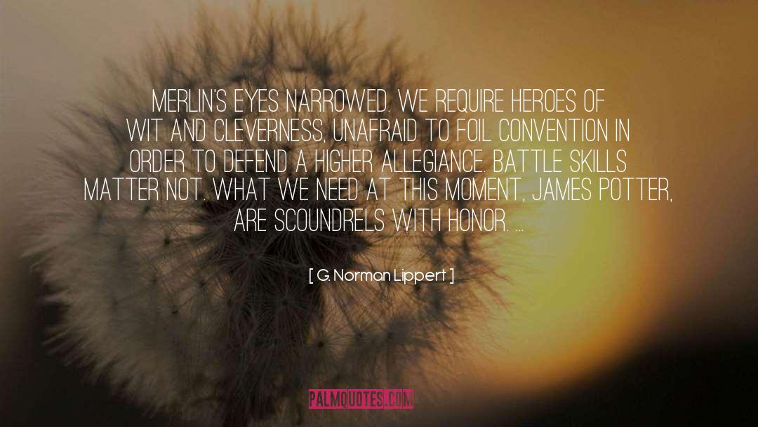 James Potter quotes by G. Norman Lippert