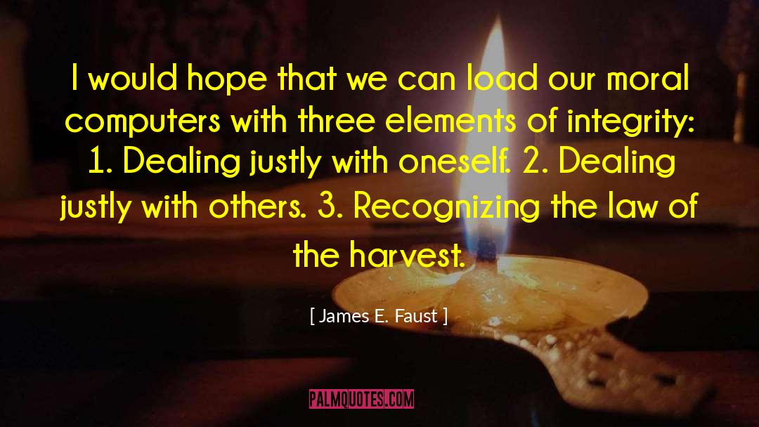 James Pov 1 3 quotes by James E. Faust