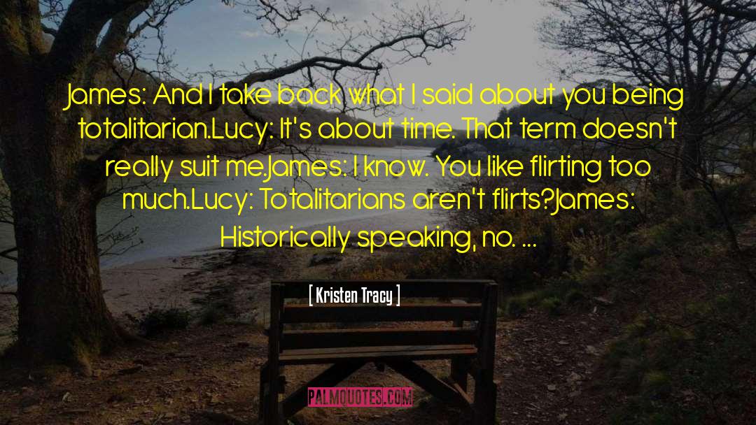 James Sterling quotes by Kristen Tracy