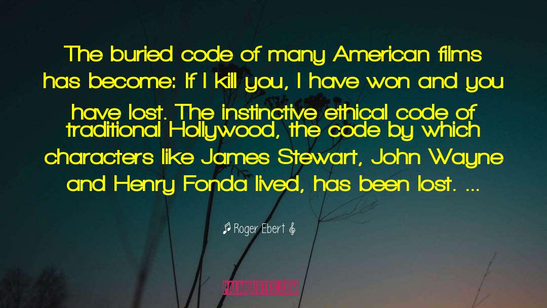 James Stewart quotes by Roger Ebert