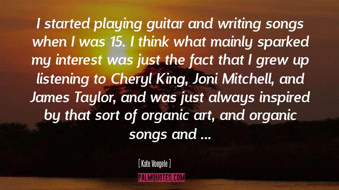 James Taylor quotes by Kate Voegele