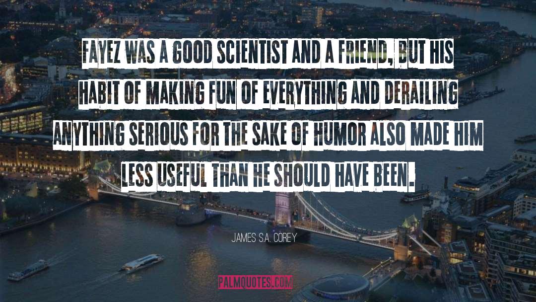 James Veitch quotes by James S.A. Corey