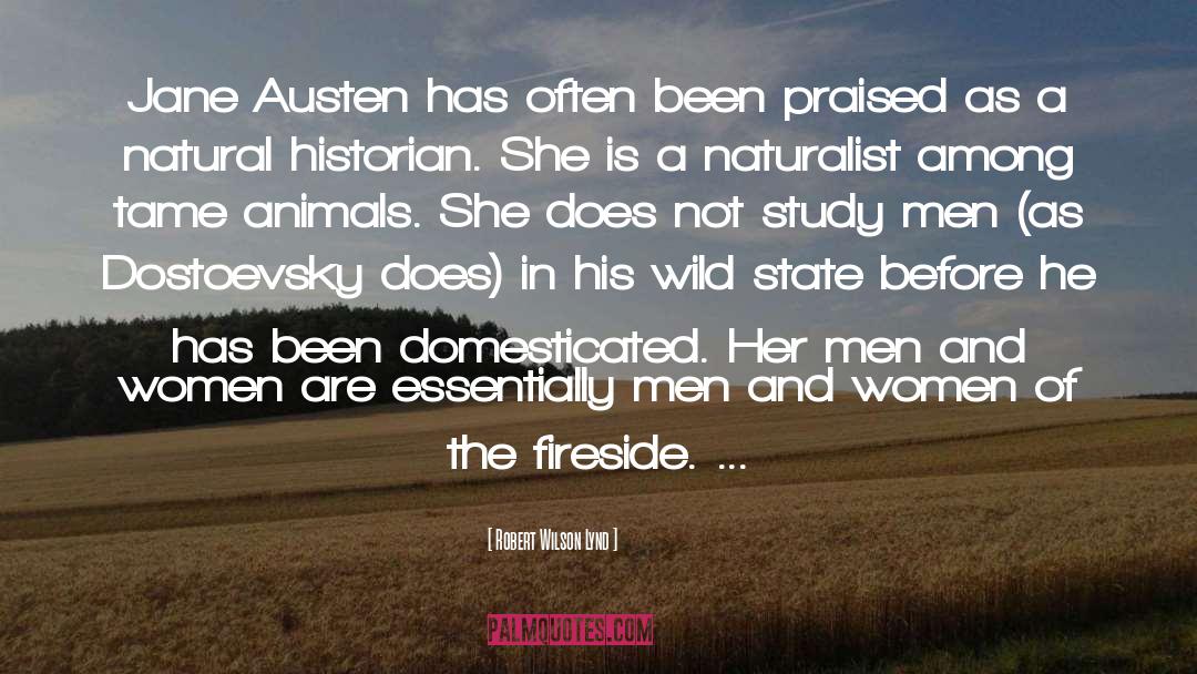 Jane Austen Fan Fiction quotes by Robert Wilson Lynd