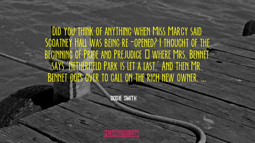 Jane Austen Literature Humor quotes by Dodie Smith