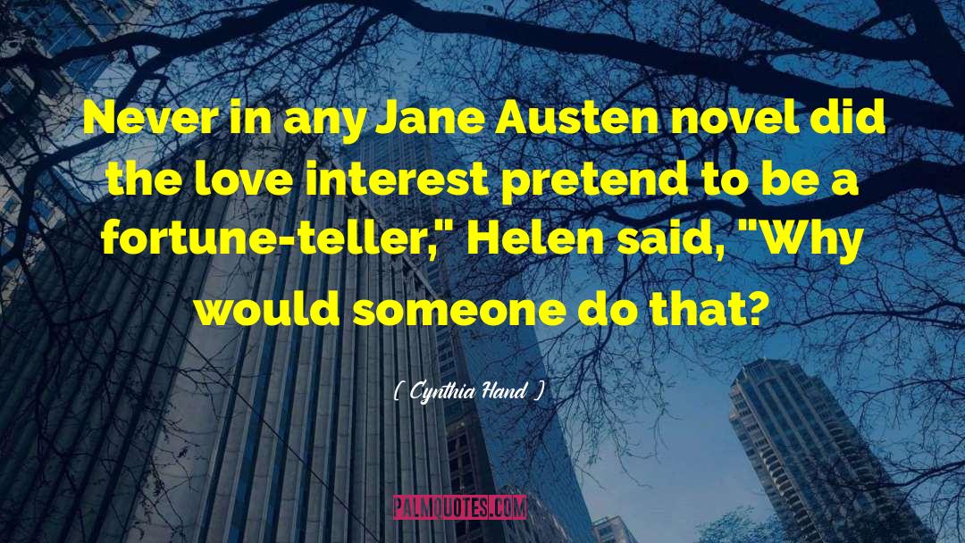 Jane Austen Novel quotes by Cynthia Hand